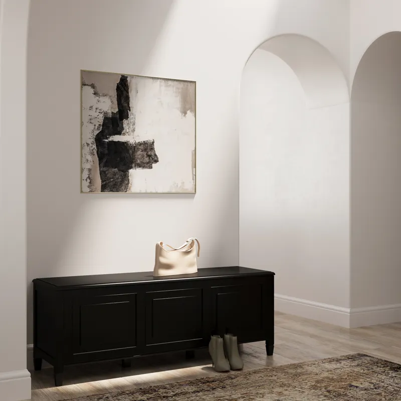 Connaught - Storage Bench Trunk - Black