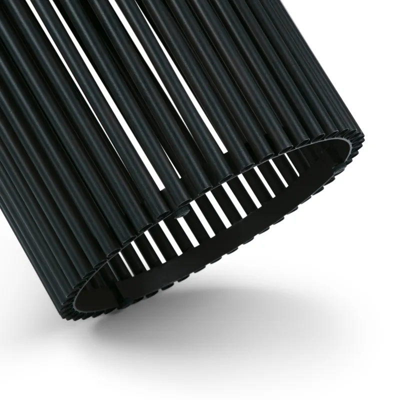 Demy - Metal and Wood Accent Table - Natural / Black