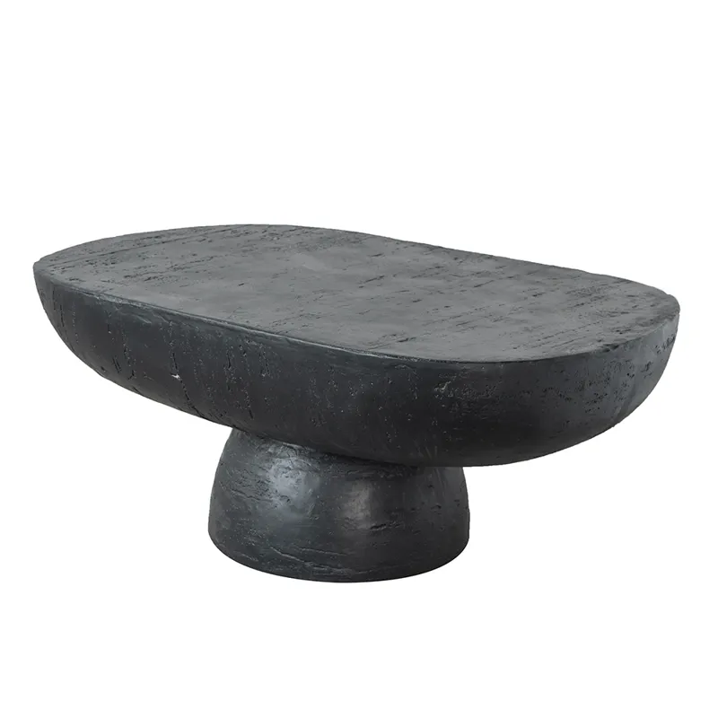 Oval Coffee Table - Black