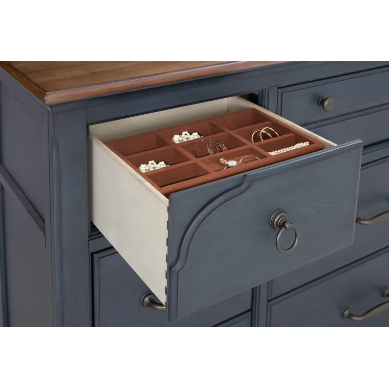 Americana - Dresser - Corduroy Blue