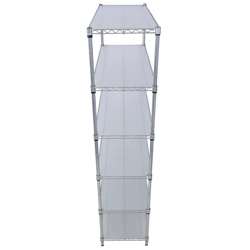 6 Tier 6000Lbs Capacity Nsf Metal Shelf Wire Shelving Unit, Heavy Duty Adjustable Storage Rack With 