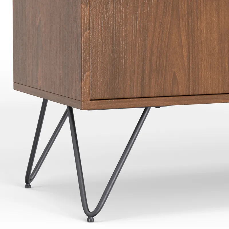 Hunter - TV Media Stand - Walnut Veneer