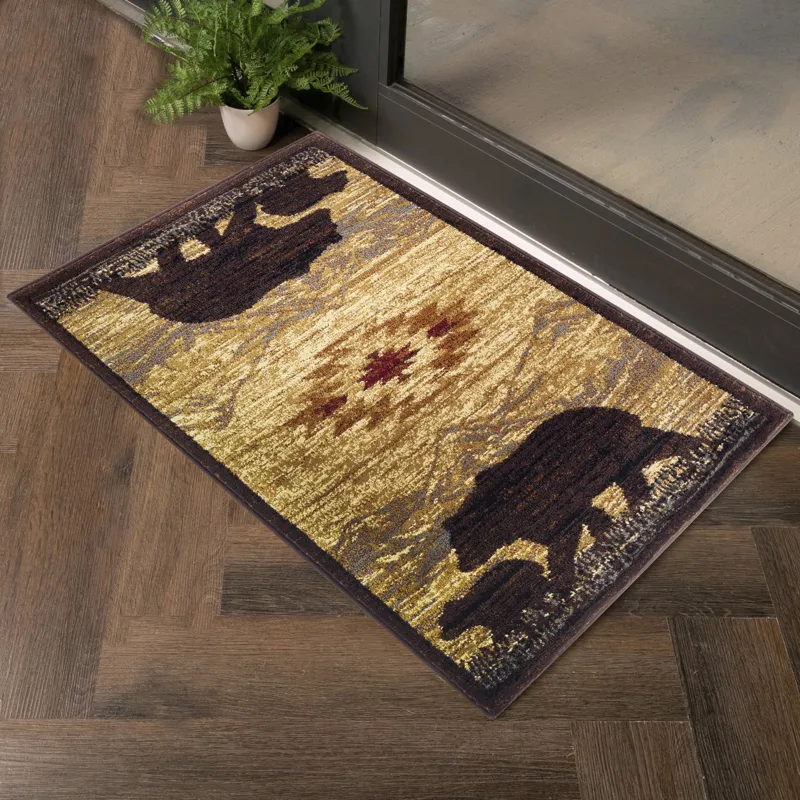 Nature\'s Nest - GC_CBL3006 Multi 7\' x 10\' Lodge Area Rug