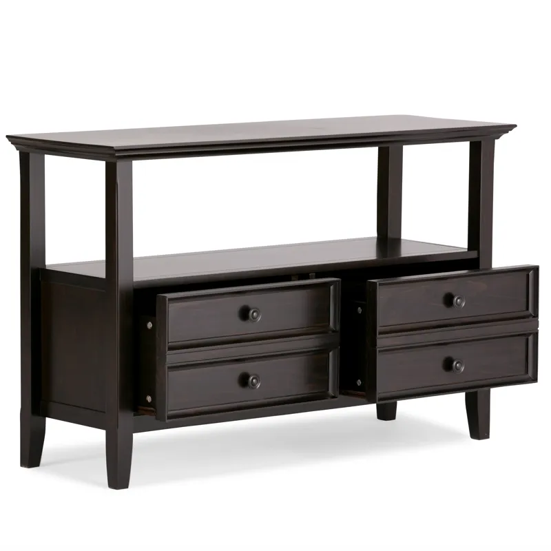 Amherst - Console Sofa Table - Hickory Brown