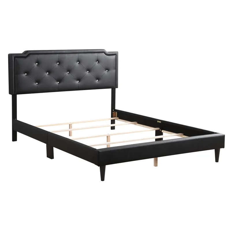 Deb - G1119-FB-UP Full Bed (All in One Box) - Black