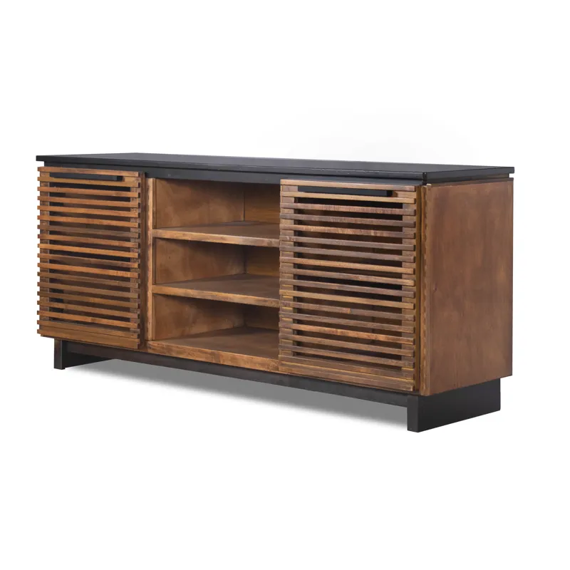 Graceland - 63" TV Stand - Bourbon / Black