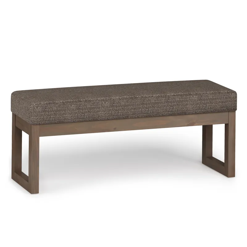 Milltown - Large Ottoman Bench - Mink Brown