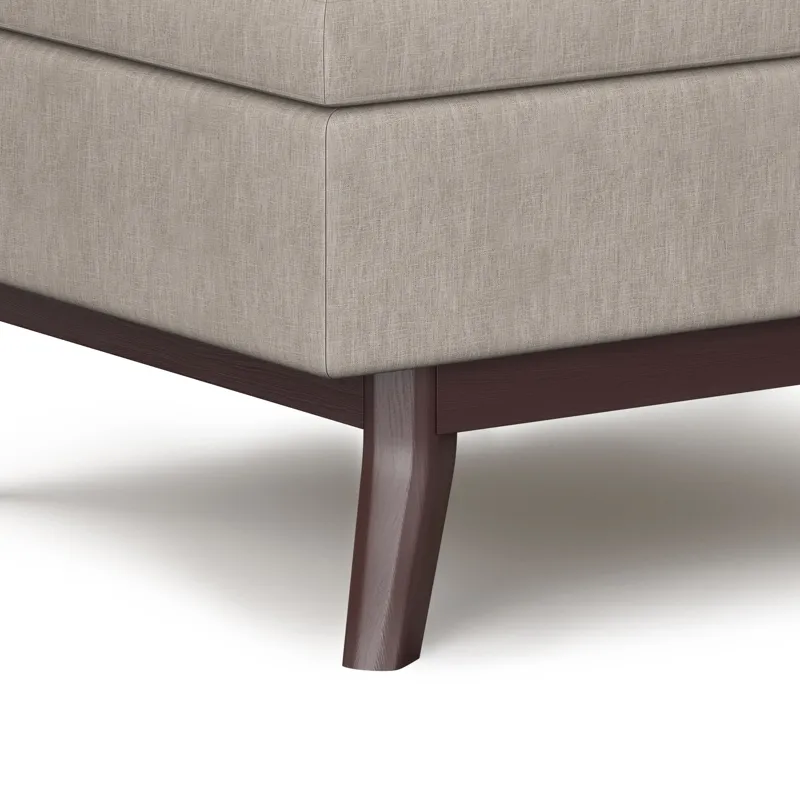 Owen - Coffee Table Storage Ottoman - Natural