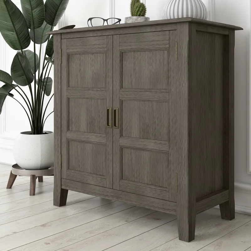 Burlington - Low Storage Cabinet - Farmhouse Grey