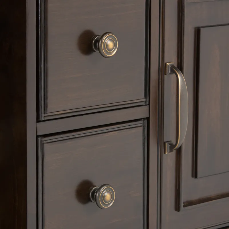 Connaught - 72\" Wide TV Stand - Dark Chestnut Brown