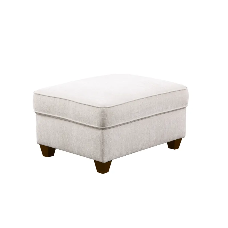 Rene - Sectional Sofa With Ottoman - Beige