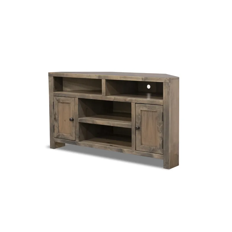 Joshua Creek - 52\" Corner TV Stand - Barnwood