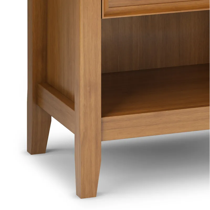 Amherst - Bedside Table - Light Golden Brown