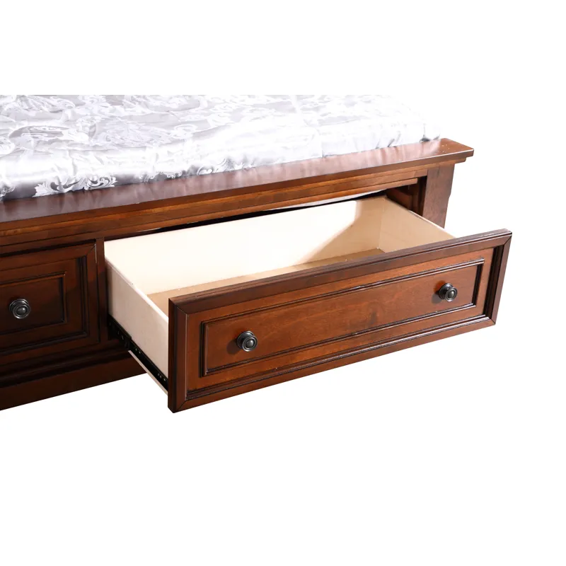 Meade - G8900A-KB King Bed (4 Boxes) - Cherry