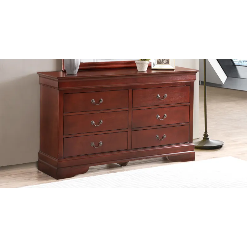 Louis Phillipe - G02100-D Dresser - Cherry