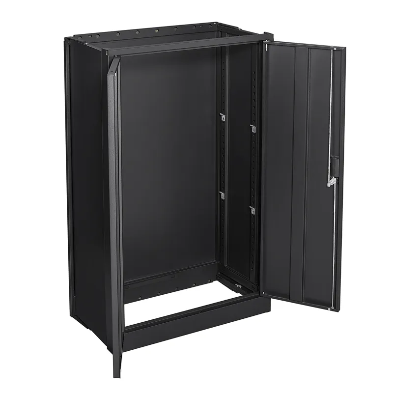 Metal Storage Cabinet With Locking Doors And Adjustable Shelf, Folding Filing Storage Cabinet, Foldi