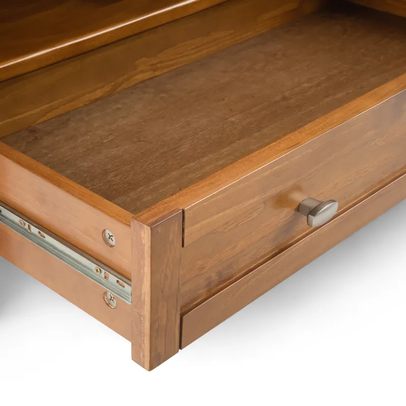Warm Shaker - Square Coffee Table - Light Golden Brown