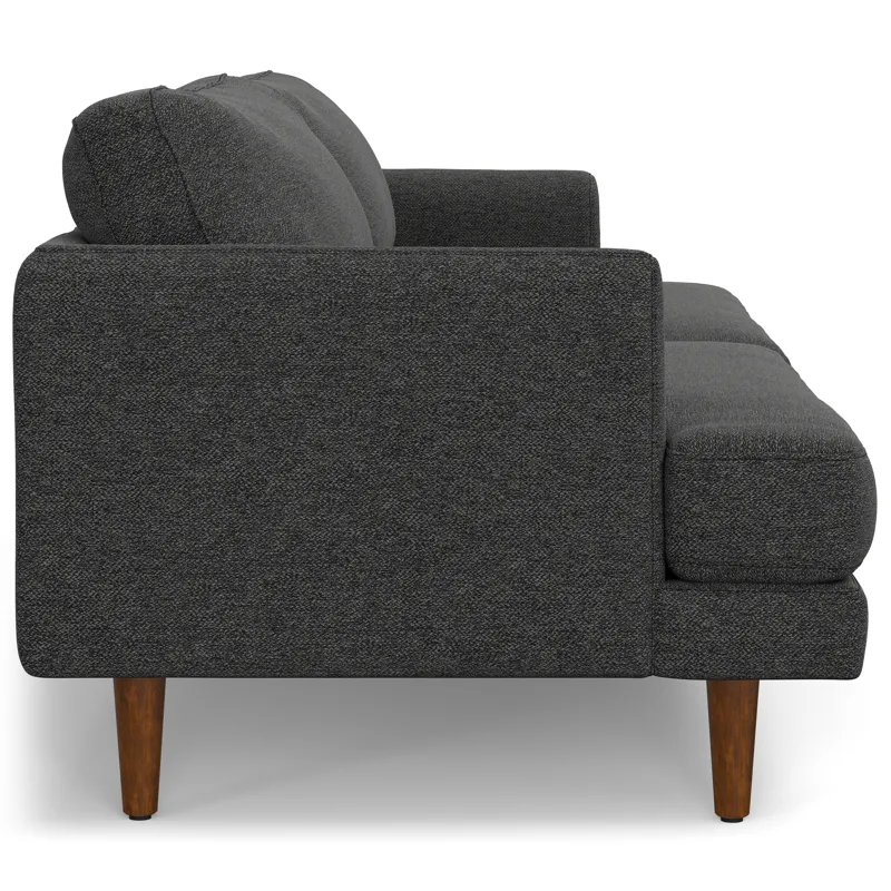 Livingston - 90\" Sofa - Charcoal Grey