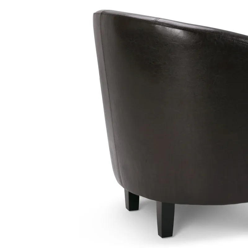 Austin - Tub Chair - Brown