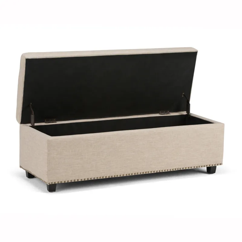 Hamilton - Storage Ottoman - Natural
