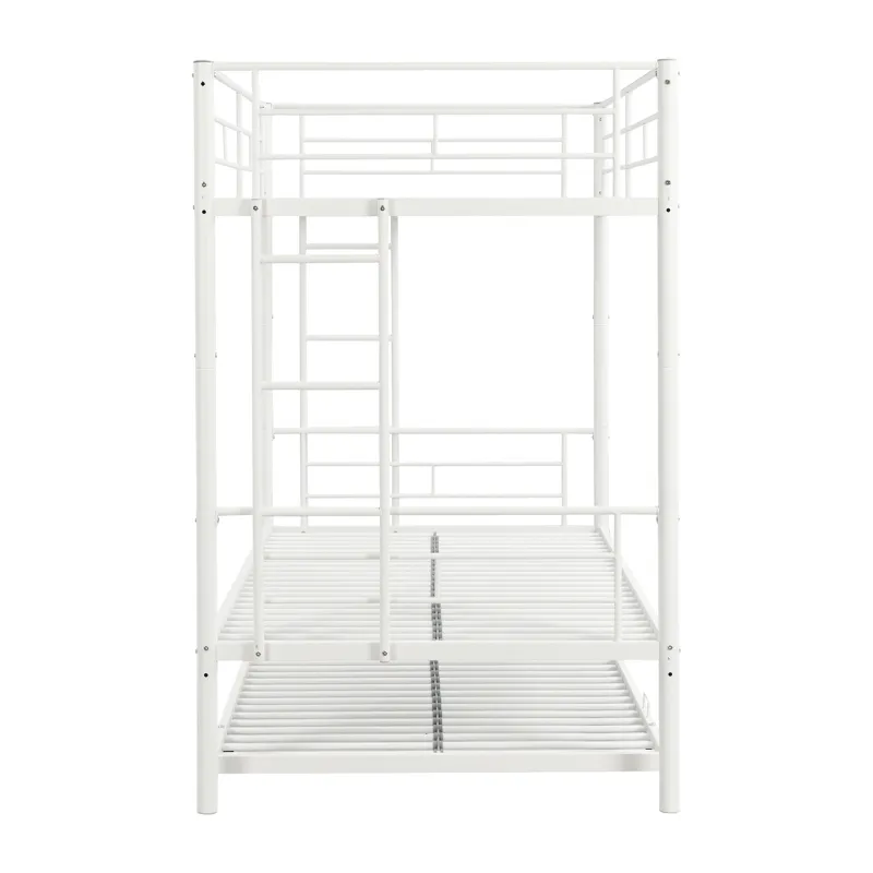 Bunk Bed With Trundle - White