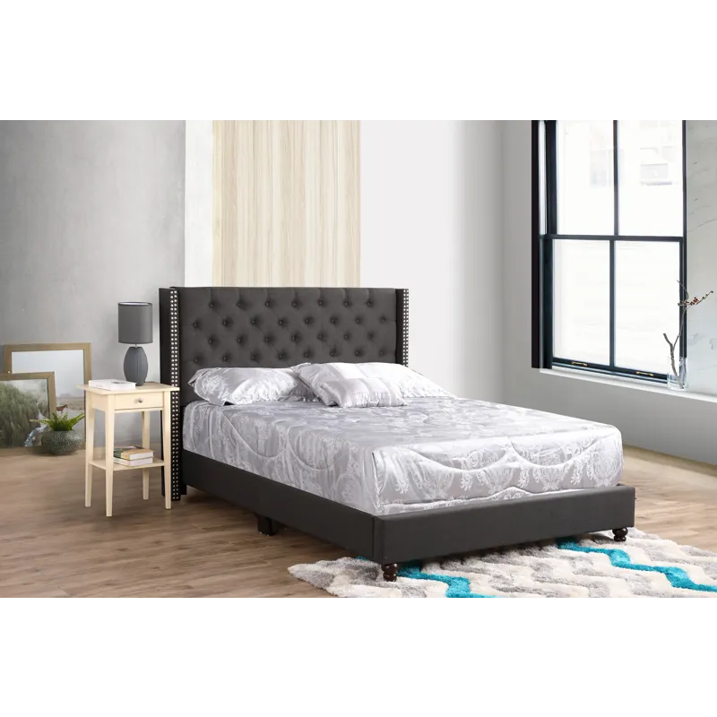 Julie - G1906-FB-UP Full Upholstered Bed - Black