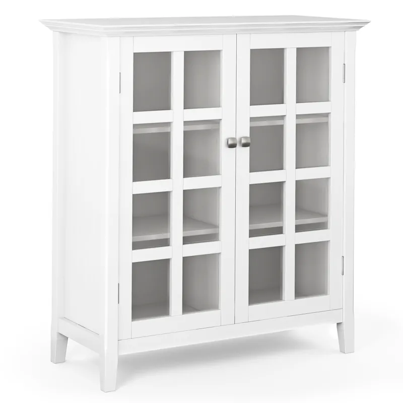 Acadian - Medium Storage Cabinet - White