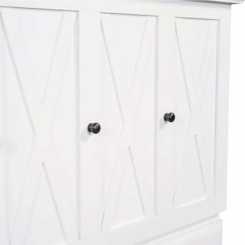 Full Solid Pine Murphy Bed Chest Cube Cabinet Bed With Charging Station And Large Storage Drawer For