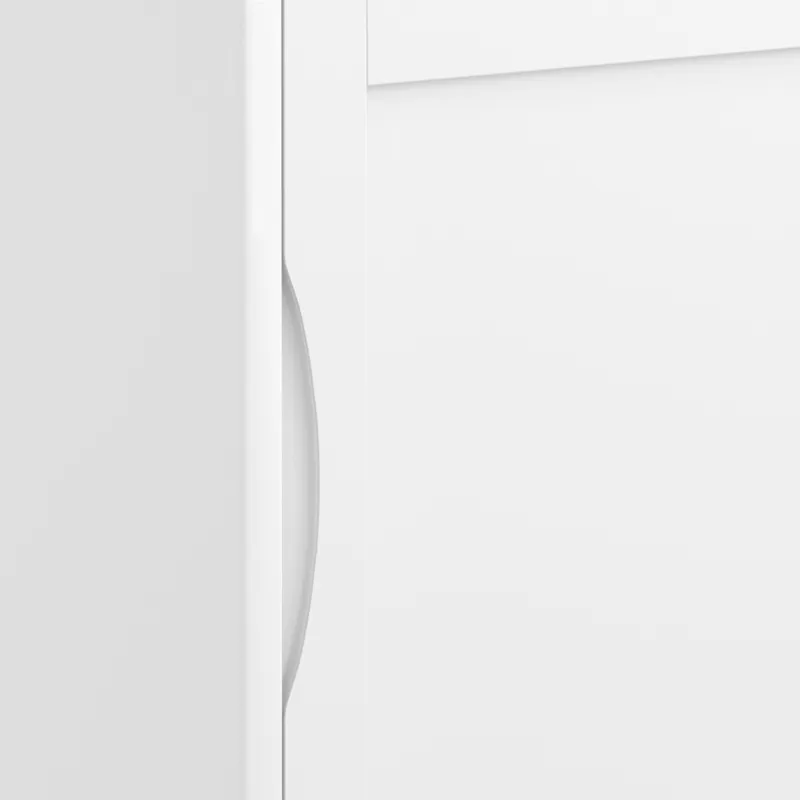 Harper - Low Storage Cabinet - White