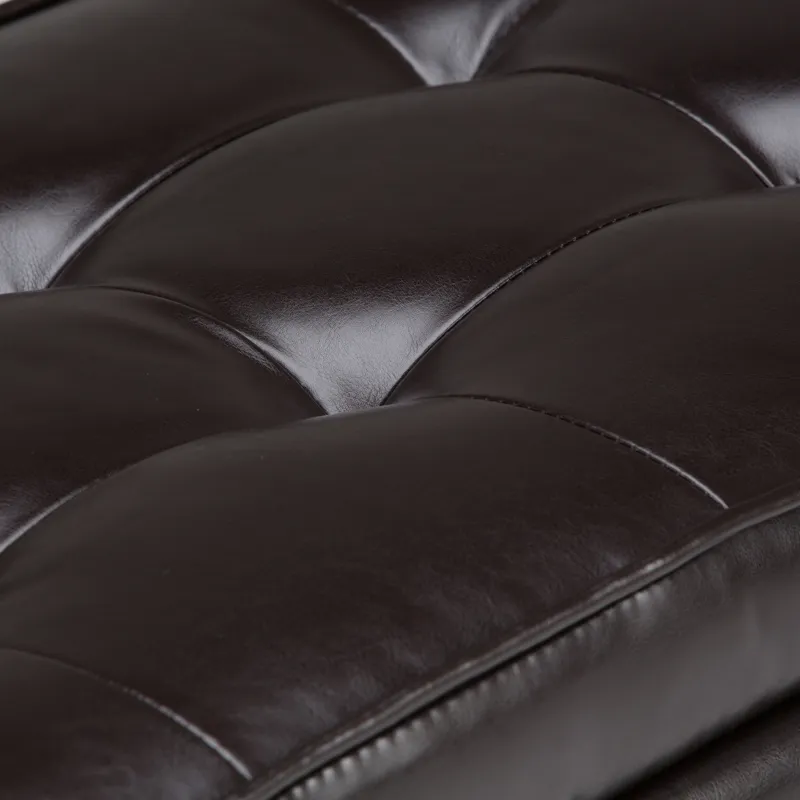 Cosmopolitan - Storage Ottoman Bench with Open Bottom - Tanners Brown