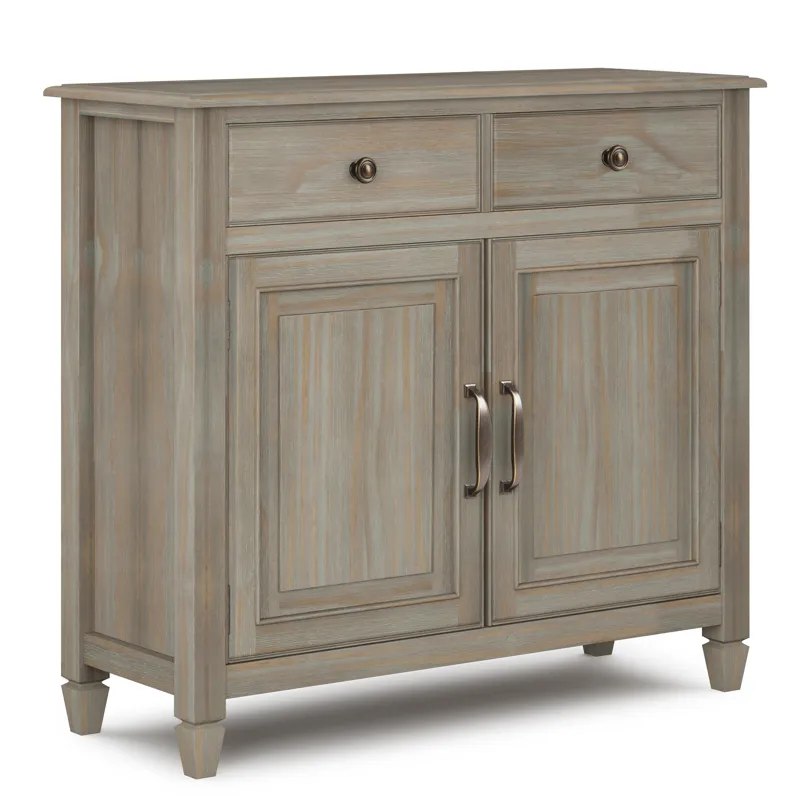 Connaught - Entryway Storage Cabinet - Distressed Grey