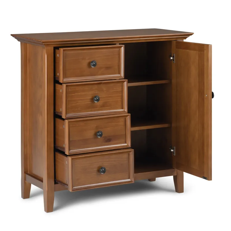 Amherst - Medium Storage Cabinet - Light Golden Brown