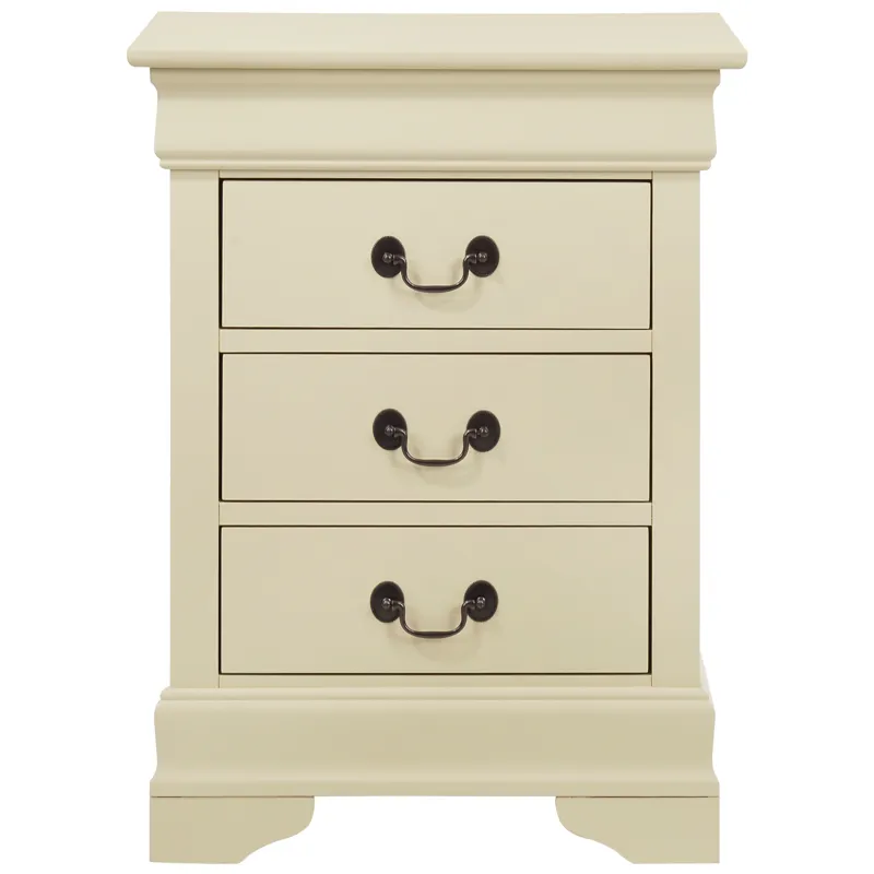 Louis Phillipe - G3175-3N 3 Drawer Nightstand - Beige