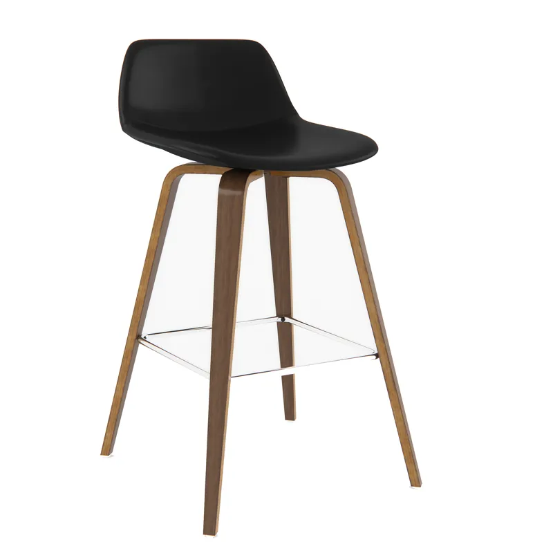 Randolph - Bentwood Counter Height Stool (Set of 2) - Black