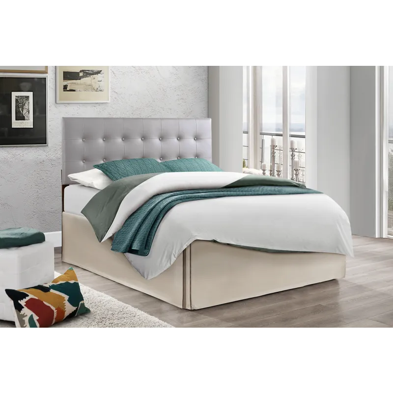 Super Nova - G0130-KHB King Headboard - Light Gray