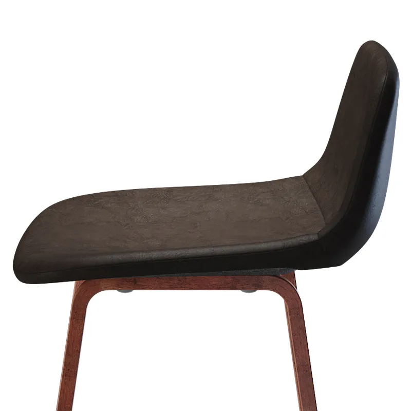 Addy - 26\" Counter Stool (Set of 2) - Distressed Brown