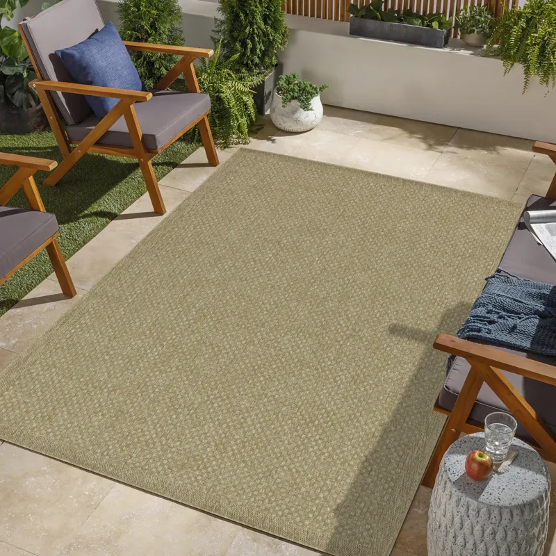 Earth - 7\'10\" X 10\'3\" Indoor / Outdoor Area Rug - Jute / Jute
