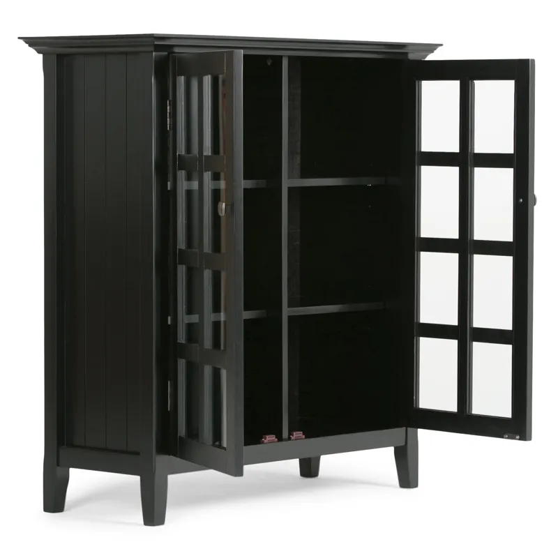 Acadian - Medium Storage Cabinet - Black