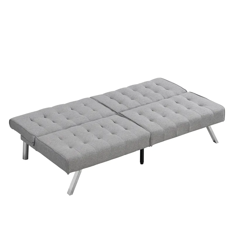 Futon Sofa Bed - Gray