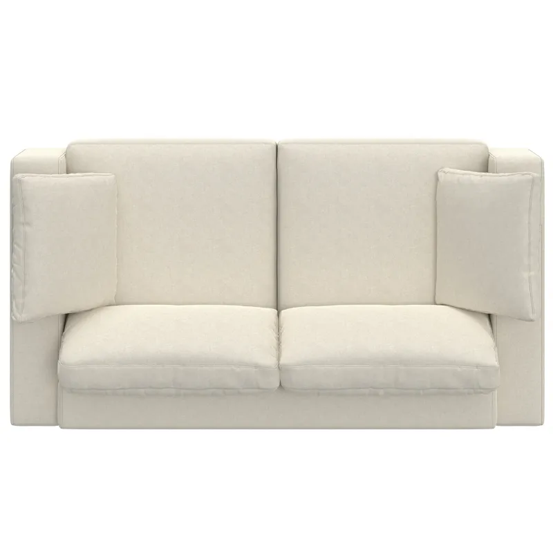 Charlie - 78\" Deep Seater Sofa - Cream
