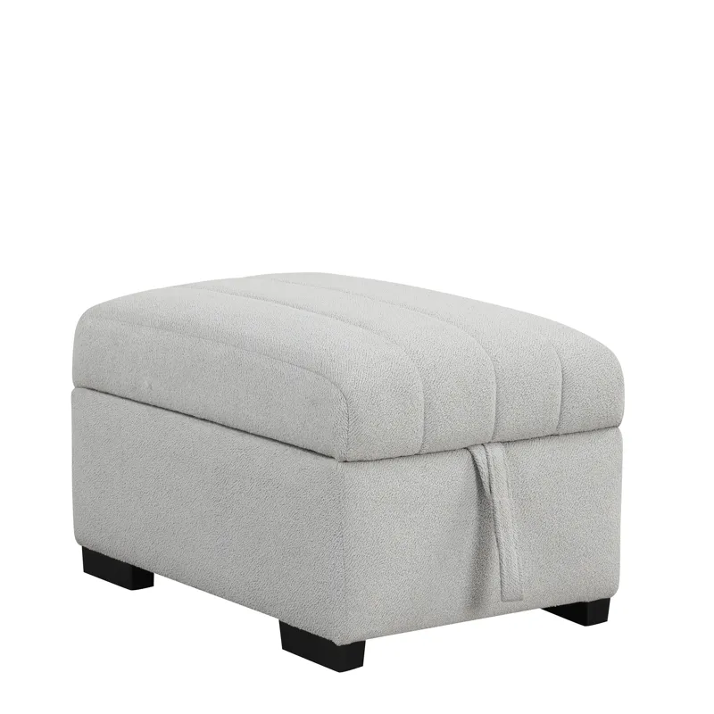 L-Shaped Sectional Pull Out Sofa Bed Sleeper Sofa With Two USB Ports, Two Power Sockets And A Movabl