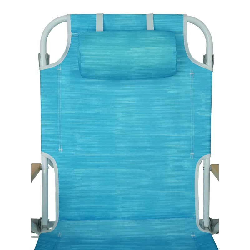 Backpack Beach Chair For Adults, Beach Towel, 5 Position Chair With Pouch Folding Lightweight Positi