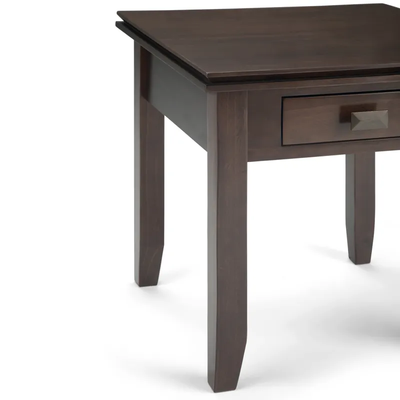 Artisan - End Table - Tobacco Brown