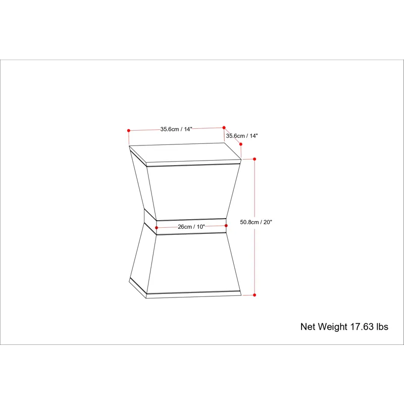 Westfield - Side Table - Natural