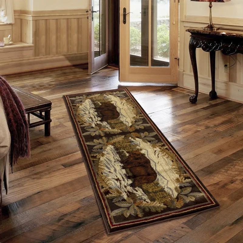 Nature\'s Nest - GC_CBL3008 Multi 2\' x 3\' Lodge Area Rug