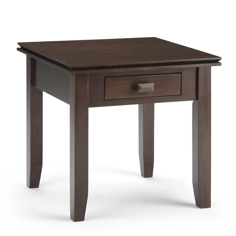 Artisan - End Table - Tobacco Brown