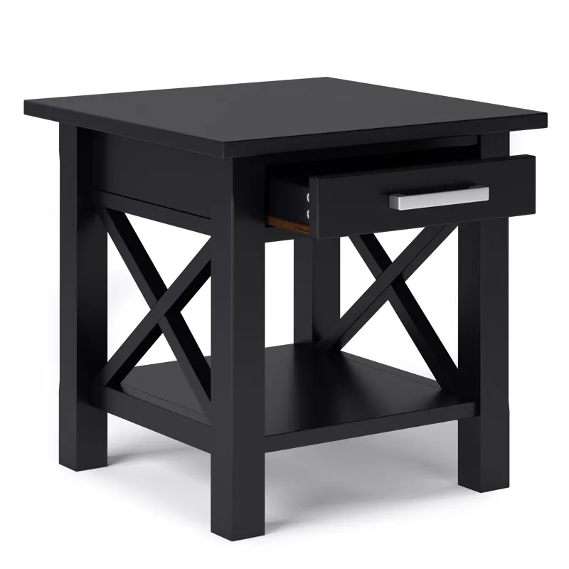 Kitchener - End Table - Black