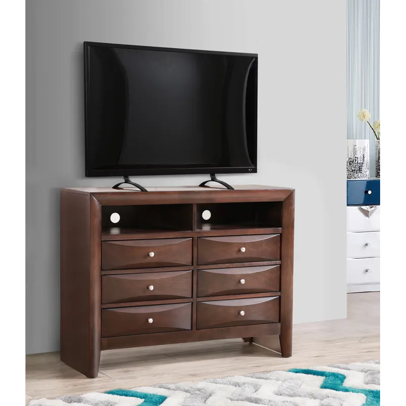 Marilla - G1525-TV2 Media Chest - Cappuccino