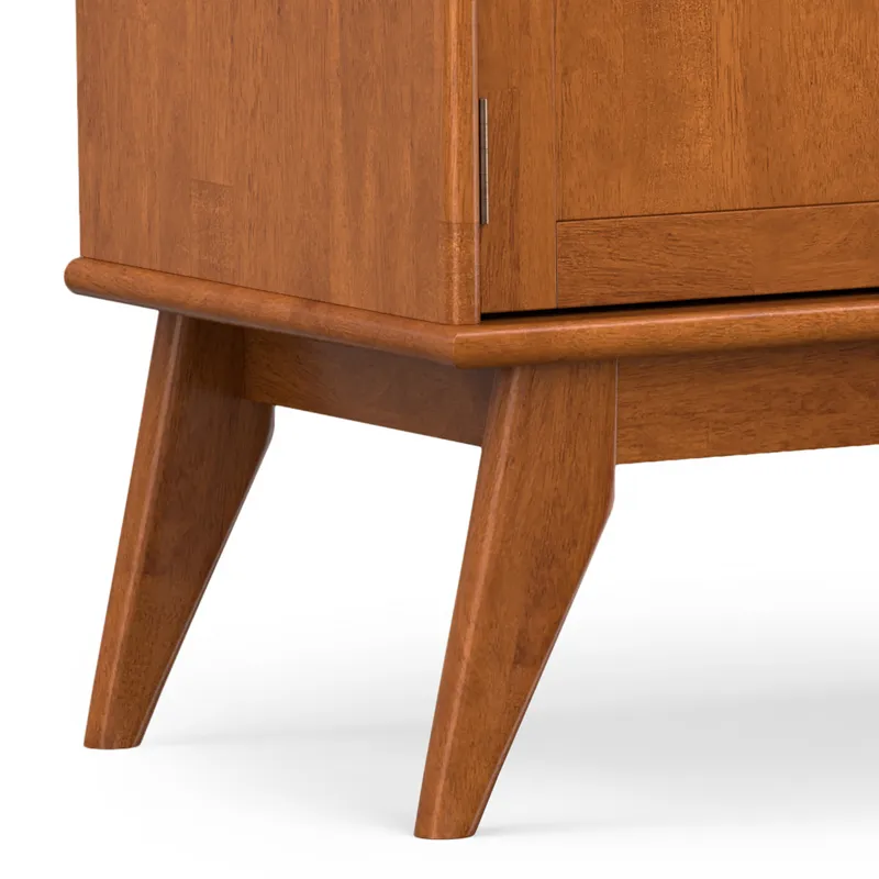 Draper - Mid Century 72\" TV Stand - Teak Brown