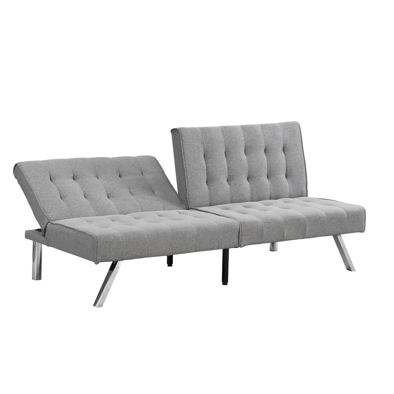 Futon Sofa Bed - Gray